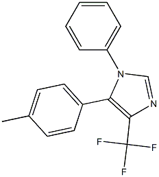 1-Phenyl-4-trifluoromethyl-5-(4-methylphenyl)-1H-imidazole