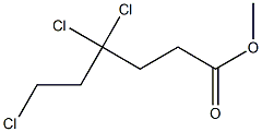 4,4,6-Trichlorohexanoic acid methyl ester