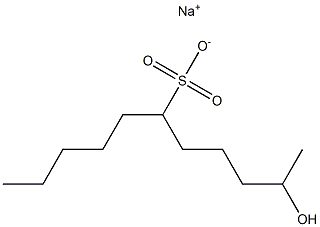 2-Hydroxyundecane-6-sulfonic acid sodium salt