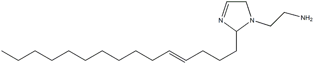 1-(2-Aminoethyl)-2-(4-pentadecenyl)-3-imidazoline,,结构式