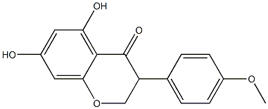  3-(4-Methoxyphenyl)-5,7-dihydroxy-2H-1-benzopyran-4(3H)-one