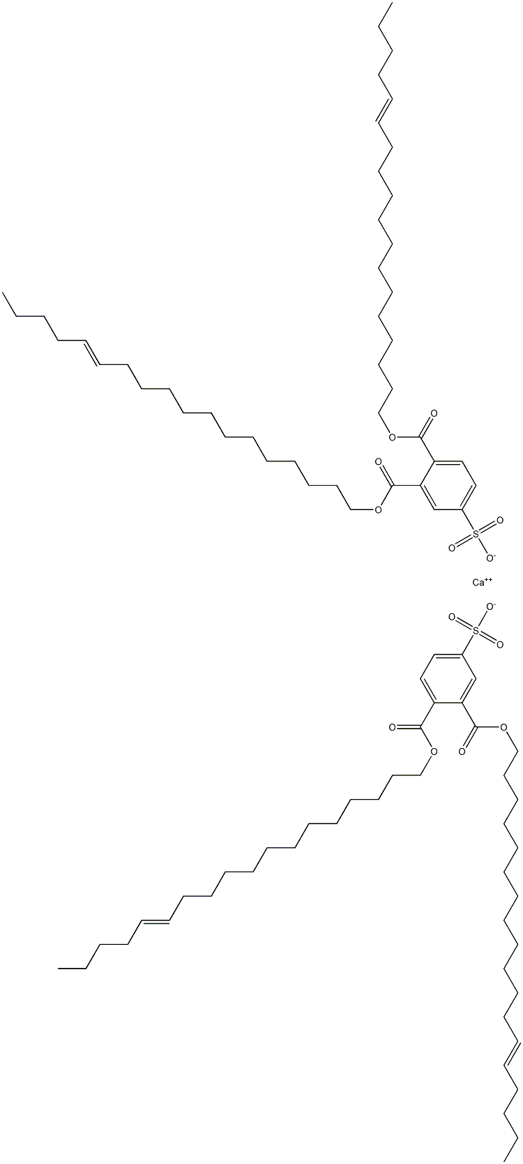  Bis[3,4-di(13-octadecenyloxycarbonyl)benzenesulfonic acid]calcium salt