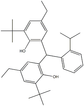6,6'-(2-Isopropylbenzylidene)bis(2-tert-butyl-4-ethylphenol)