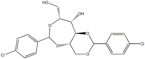 2-O,5-O:4-O,6-O-Bis(4-chlorobenzylidene)-L-glucitol