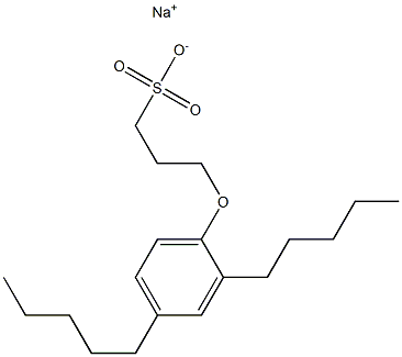 3-(2,4-Dipentylphenoxy)propane-1-sulfonic acid sodium salt