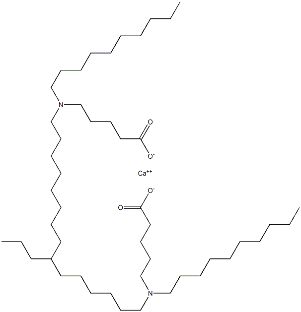 Bis[5-(didecylamino)valeric acid]calcium salt