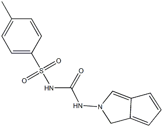 1-(Cyclopenta[c]pyrrol-2(1H)-yl)-3-tosylurea Struktur