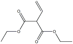 Vinylmalonic acid diethyl ester 结构式