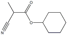 2-Cyanopropionic acid cyclohexyl ester