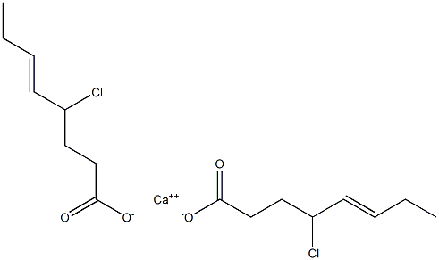 Bis(4-chloro-5-octenoic acid)calcium salt|