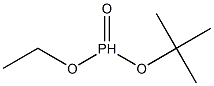 Phosphonic acid ethyl tert-butyl ester Structure