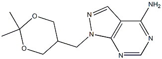 1-[(2,2-Dimethyl-1,3-dioxan-5-yl)methyl]-1H-pyrazolo[3,4-d]pyrimidin-4-amine