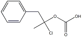 Carbonic acid benzyl(1-chloroethyl) ester 结构式