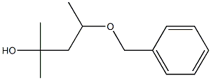 2-Methyl-4-(benzyloxy)pentan-2-ol 结构式