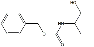 2-(Benzyloxycarbonylamino)-1-butanol 结构式
