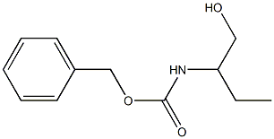 2-(Benzyloxycarbonylamino)-1-butanol Struktur