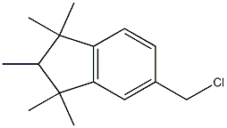 6-Chloromethyl-1,1,2,3,3-pentamethylindane,,结构式