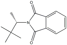 (+)-N-[(S)-1,2,2-Trimethylpropyl]phthalimide,,结构式