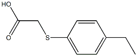 (4-Ethylphenylthio)acetic acid