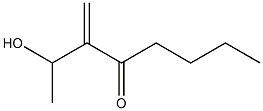 2-Hydroxy-3-methylene-4-octanone Struktur