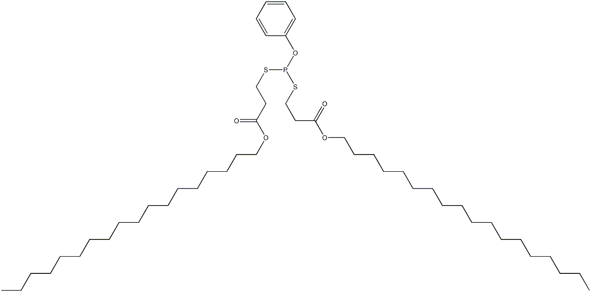 Dithiophosphorous acid S,S-bis[2-(octadecyloxycarbonyl)ethyl]O-phenyl ester|