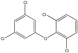 2,6-Dichlorophenyl 3,5-dichlorophenyl ether Structure
