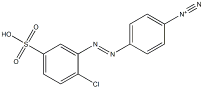 4-[(2-Chloro-5-sulfophenyl)azo]benzenediazonium