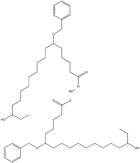  Bis(6-benzyloxy-16-hydroxystearic acid)barium salt