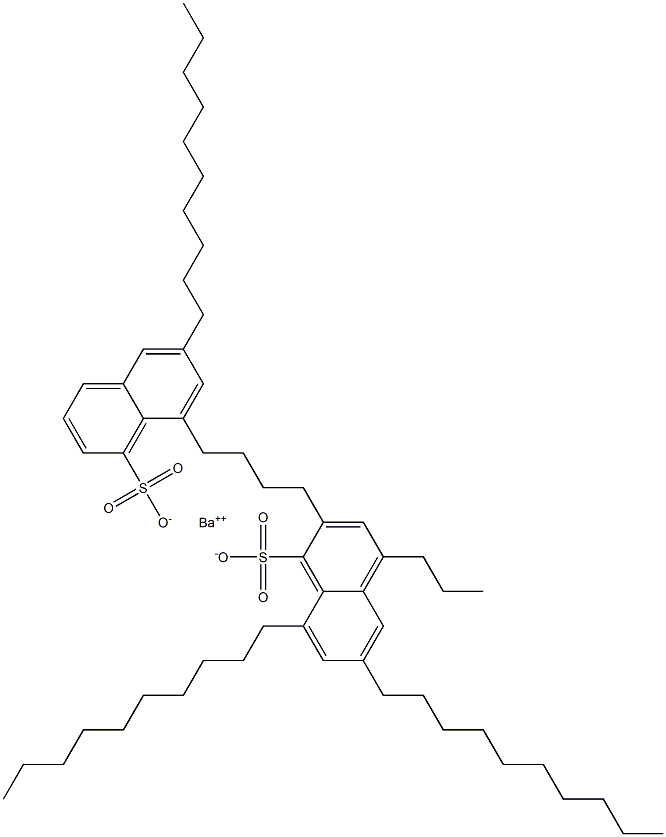 Bis(6,8-didecyl-1-naphthalenesulfonic acid)barium salt|