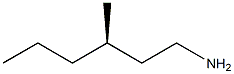 [R,(+)]-3-Methylhexylamine 结构式