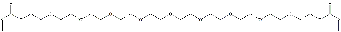  Bisacrylic acid 3,6,9,12,15,18,21,24,27-nonaoxanonacosane-1,29-diyl ester