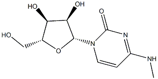 N-メチルシチジン 化学構造式