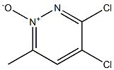 3,4-Dichloro-6-methylpyridazine 1-oxide Structure