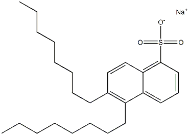 5,6-Dioctyl-1-naphthalenesulfonic acid sodium salt