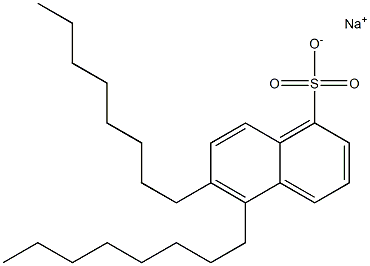 5,6-Dioctyl-1-naphthalenesulfonic acid sodium salt|