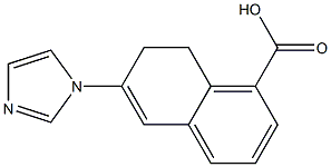 7,8-Dihydro-6-(1H-imidazol-1-yl)naphthalene-1-carboxylic acid