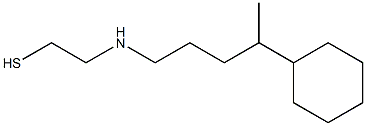 2-[(4-Cyclohexylpentyl)amino]ethanethiol