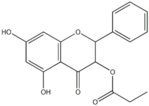  5,7-Dihydroxy-3-propanoyloxyflavanone