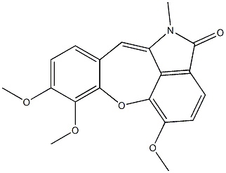 5,7,8-Trimethoxy-1-methyl[1]benzoxepino[4,3,2-cd]isoindol-2(1H)-one