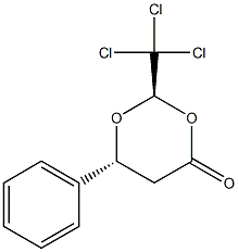 (2R,6R)-2-Trichloromethyl-6-phenyl-1,3-dioxan-4-one