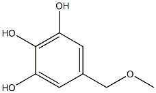 5-(Methoxymethyl)-1,2,3-benzenetriol 结构式
