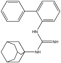 1-(1-Adamantyl)-3-(1,1'-biphenyl-2-yl)guanidine Structure