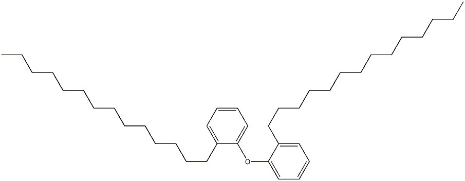 2,2'-Ditetradecyl[oxybisbenzene],,结构式