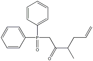 Diphenyl(3-methyl-2-oxo-5-hexenyl)phosphine oxide