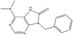 6-Dimethylamino-9-(benzyl)-9H-purin-8(7H)-one