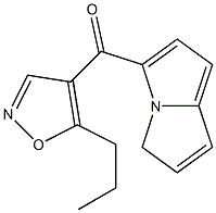 4-(Pyrrolizinocarbonyl)-5-propylisoxazole