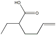 2-Ethyl-5-hexenoic acid Structure