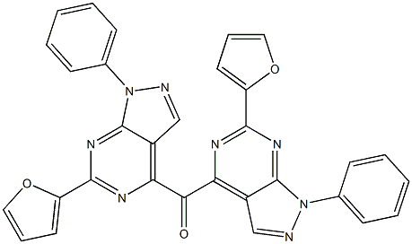 2-Furanyl(1-phenyl-1H-pyrazolo[3,4-d]pyrimidin-4-yl) ketone