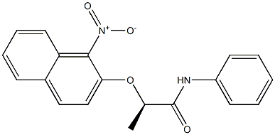 [R,(+)]-2-[(1-Nitro-2-naphtyl)oxy]-N-phenylpropionamide