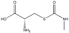 S-(Methylcarbamoyl)-L-cysteine,,结构式